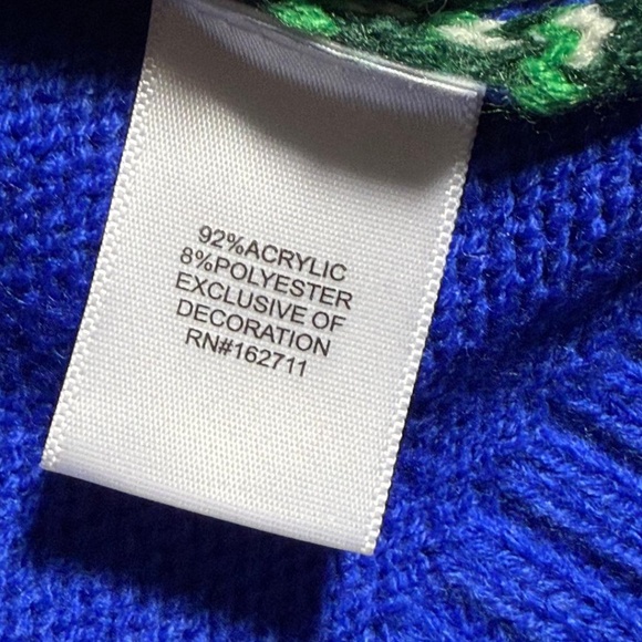 NWOT Peanuts|  Snoopy And Woodstock Embroidered Ugly Christmas Sweater XL - Picture 5 of 8